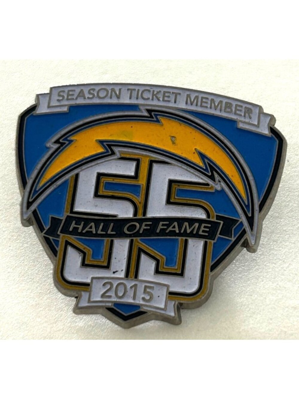 San Diego Chargers 2015 Season Ticket Member Hall Of Fame Pin